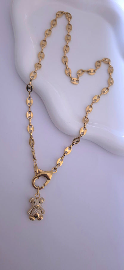 Collana Teddy Crystal