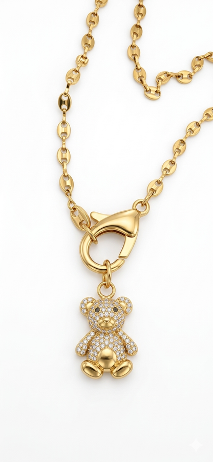 Collana Teddy Crystal