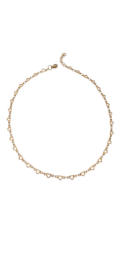 Collana Cuoricini