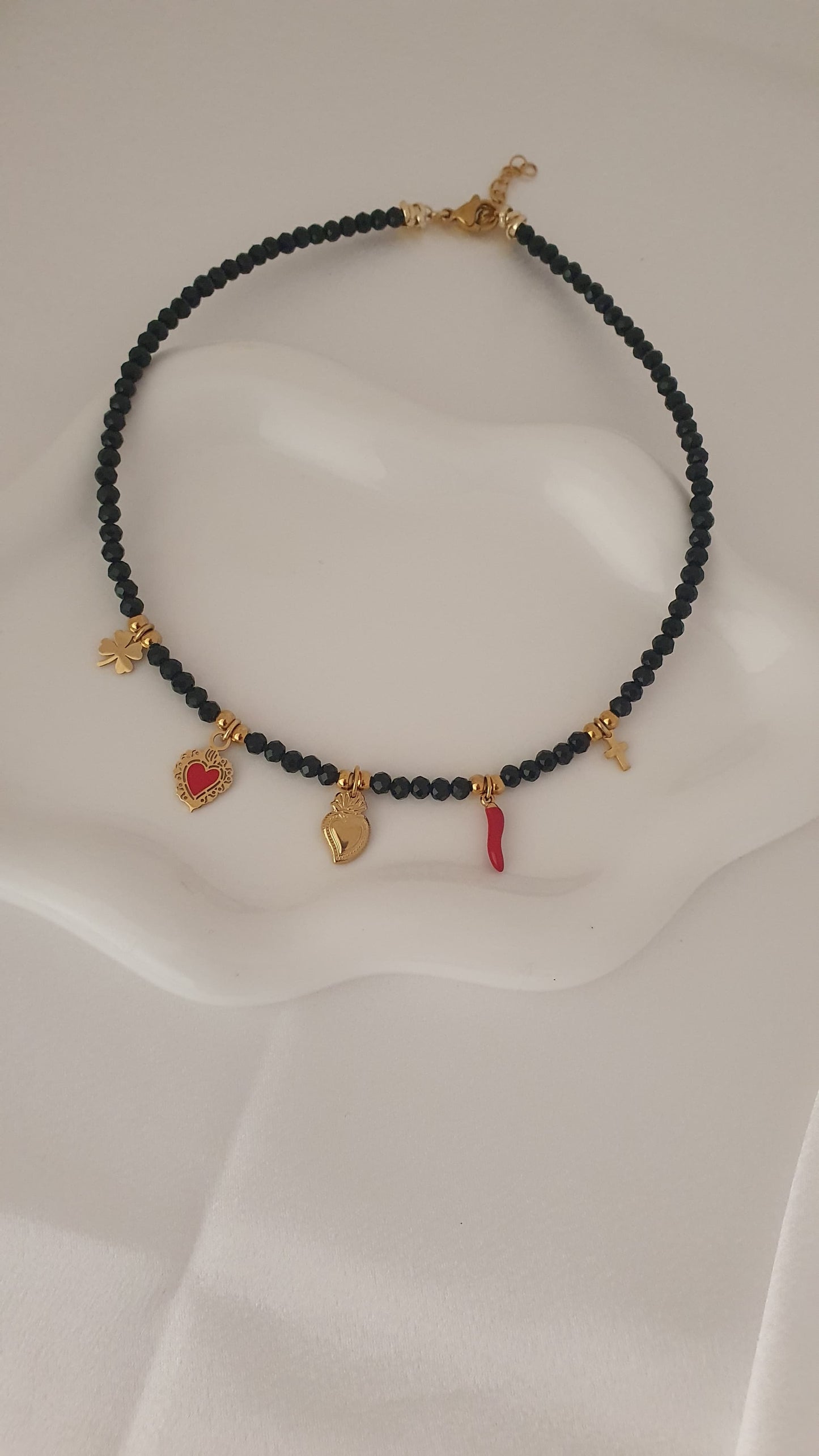 Collana Charms Lucky oro