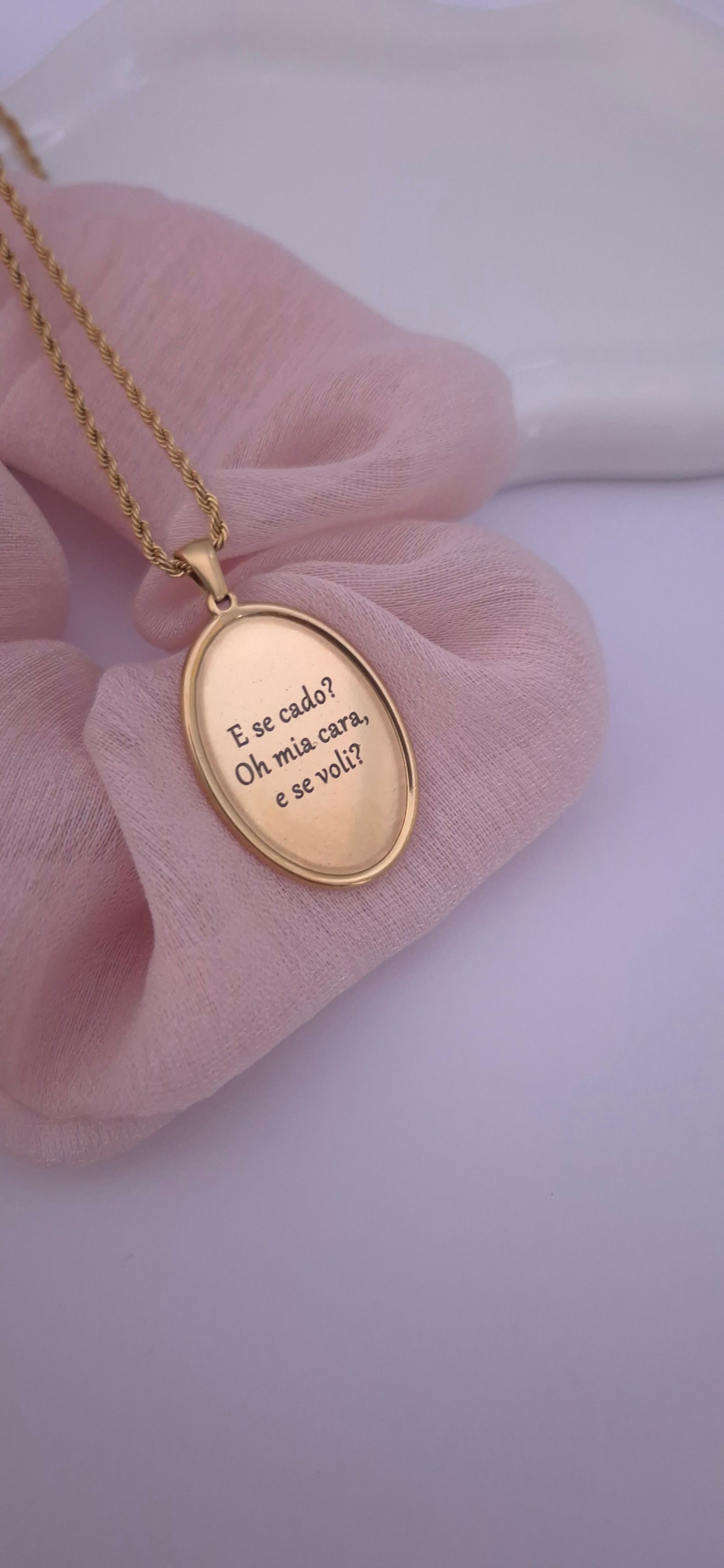 Collana Vintage ovale