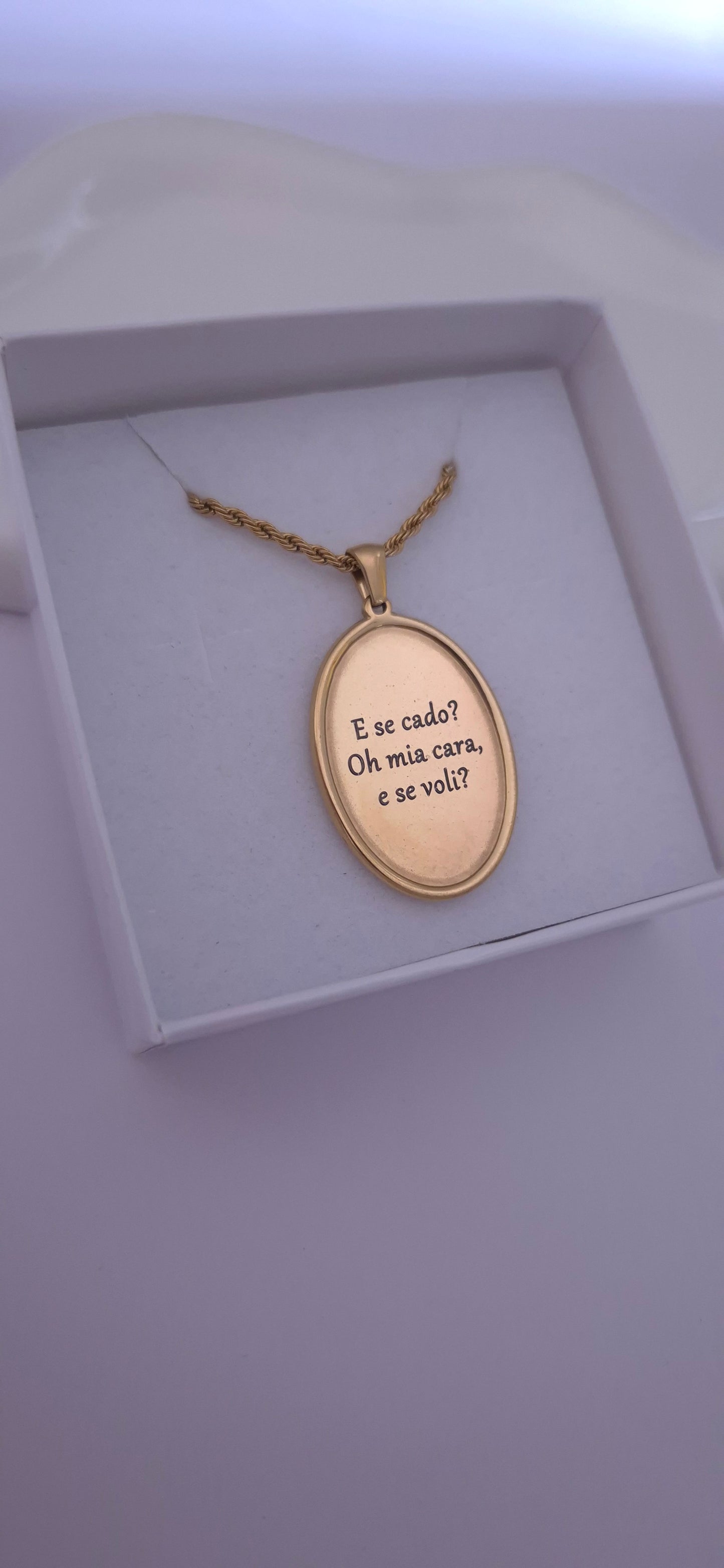 Collana Vintage ovale