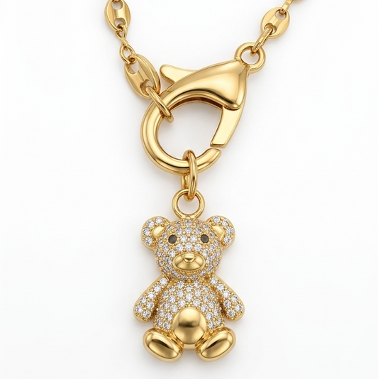 Collana Teddy Crystal