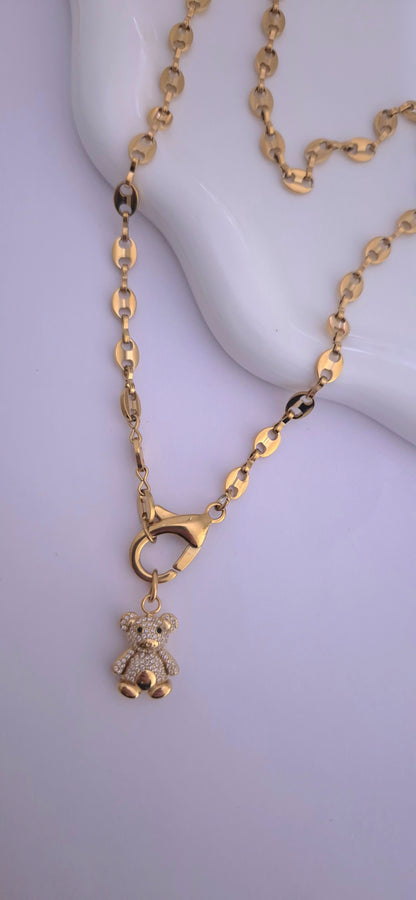 Collana Teddy Crystal