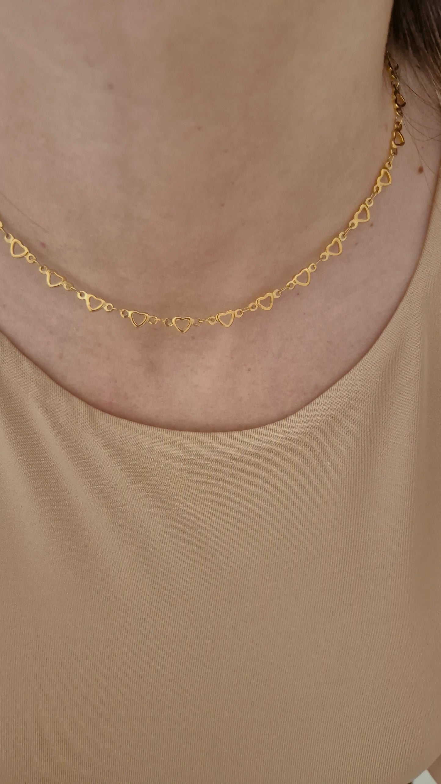 Collana Cuoricini
