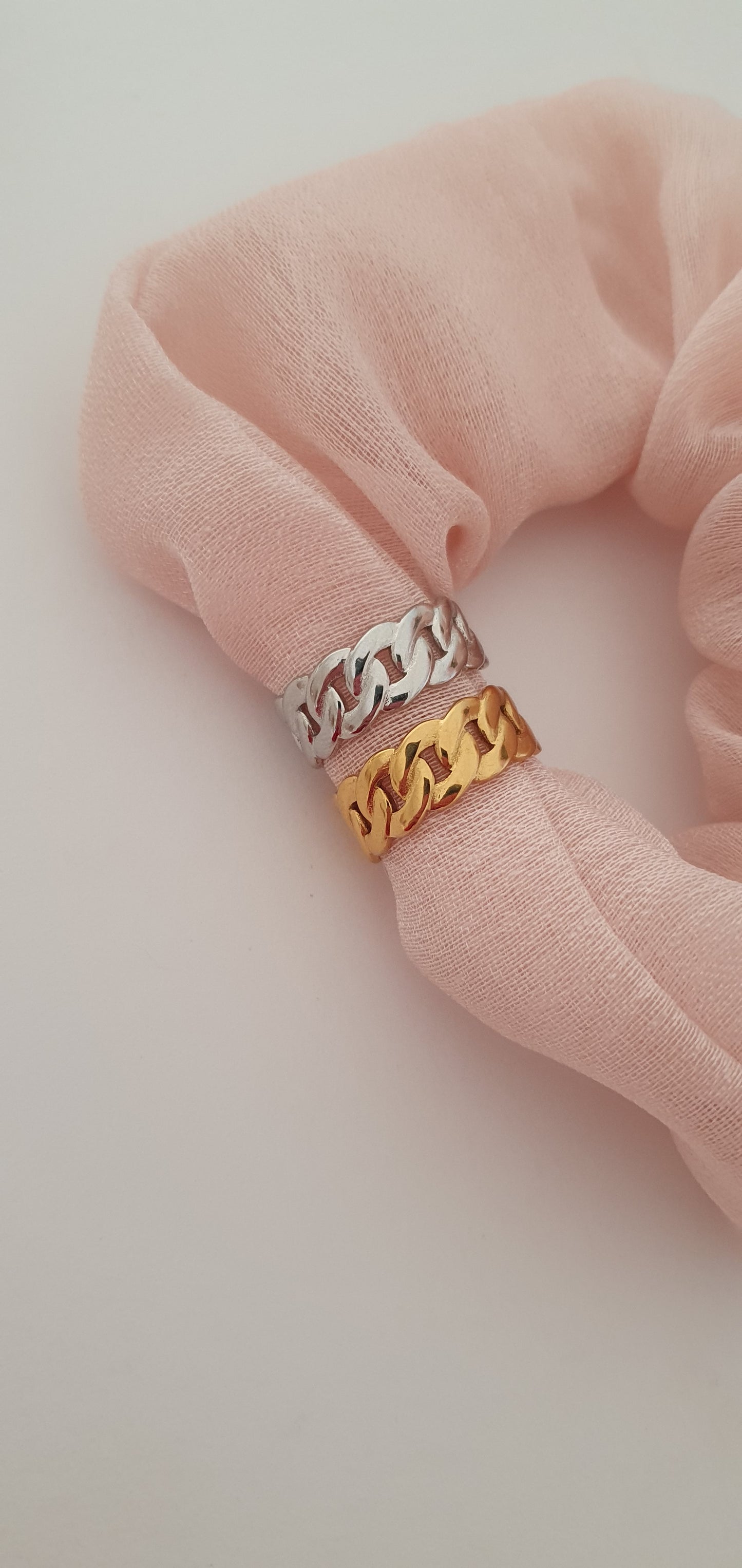 Anello Catena oro